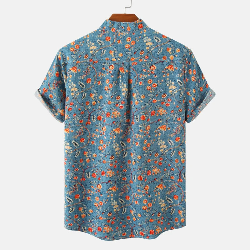 Elegantní pánská košile se zapínáním na knoflíky